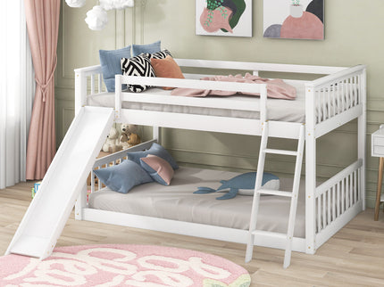 Bunk Bed & Convertible Slide And Ladder