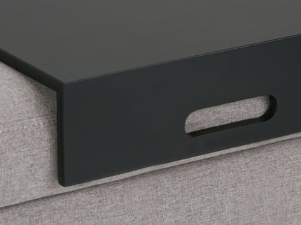 Oregon - Contemporary Storage Ottoman Bench With Tray
