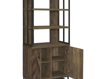 Herringbone - 2 Door - Brown