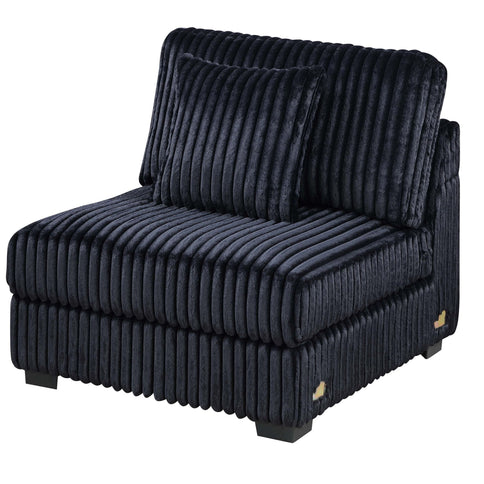 Contemporary Style Modular Sectional Sofa Set With USB, Cup Holder
