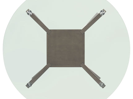 Flynn - Round Counter Height Dining Table - Brown