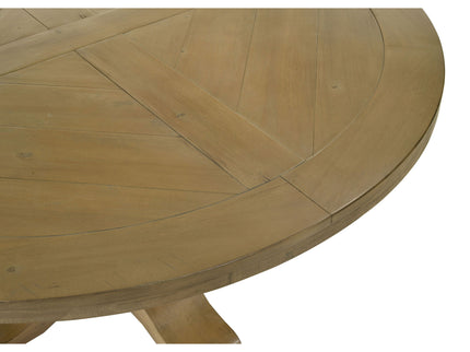 Round Dining Table Set With Upholstered Chairs