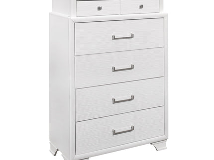 Civic - 5 Piece Storage Bedroom Set With Bookcase Headboard