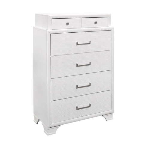 Civic - 5 Piece Storage Bedroom Set With Bookcase Headboard