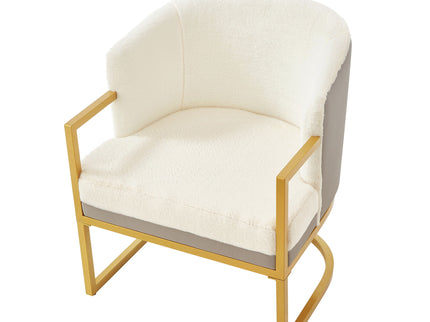 Upholstered Reading Accent Armchair For Living Room