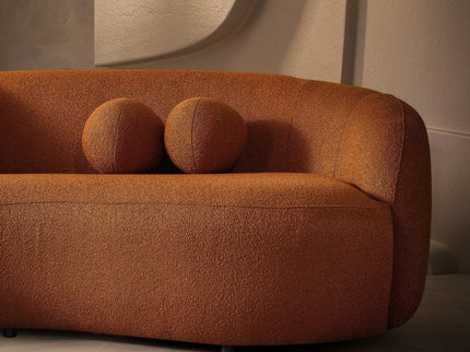 Drake - Japandi Style Curvy Boucle Sofa