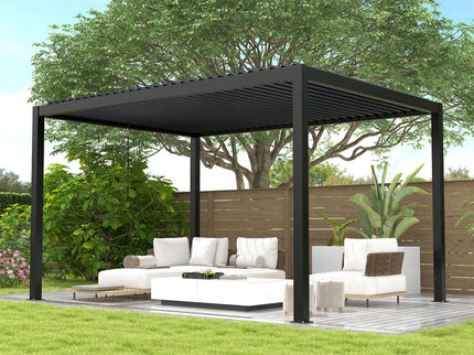 Louver Pergola Aluminium Frame & Louvers