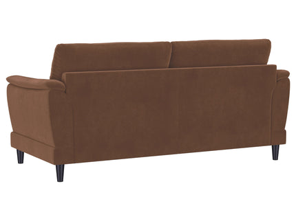 Dania - Sofa With Tufted Arms - Rust