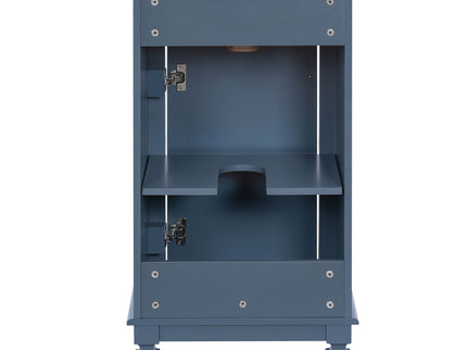 Bathroom Vanity With Sink, Soft-Closing Door, Adjustable Shelf