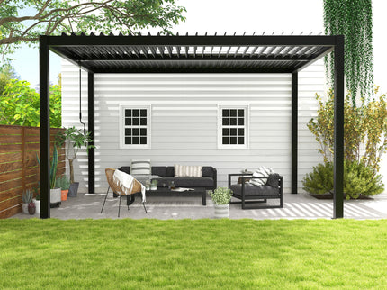 Premium Louver Pergola Aluminium Frame & Louvers