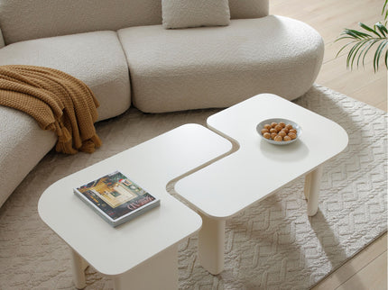 L-Shape Coffee Table For Living Room