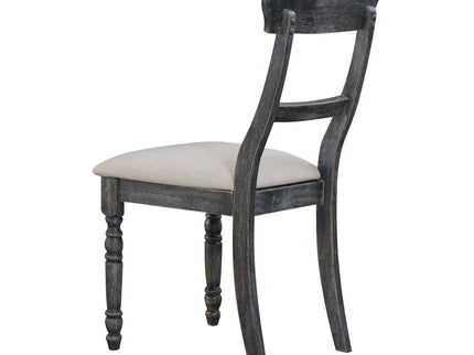 Leventis - Linen Weathered Side Chair (Set of 2) - Light Brown