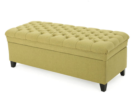 Juliana - Storage Ottoman With Birch Legs