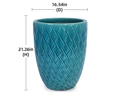 Ceramic Flowerpot, Planter For Patio, Garden, Windowsill