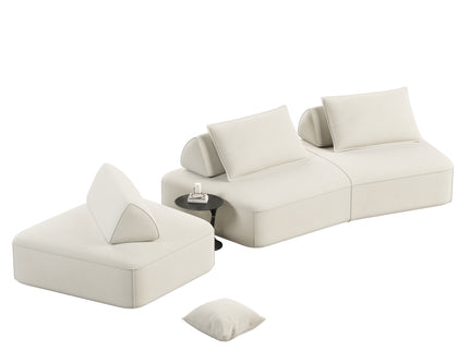 Modern Luxury Oversized Modular Sectional Sofa Set