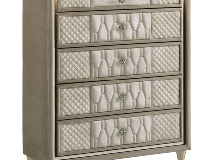 Mika - 5 Drawer LED Chest