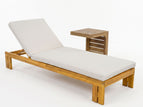 Beige / 2 Pc. Chaise, Table