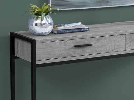 Accent Console Table For Entryway, Storage Drawers, Contemporary & Modern