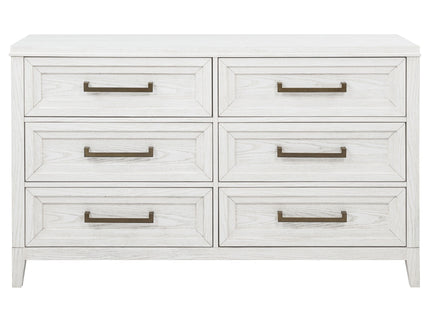 Inverness - 6 Drawer Bedroom Dresser - White