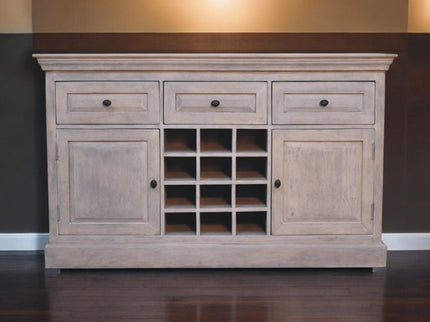 Wine Storage Unit - Gray Ash