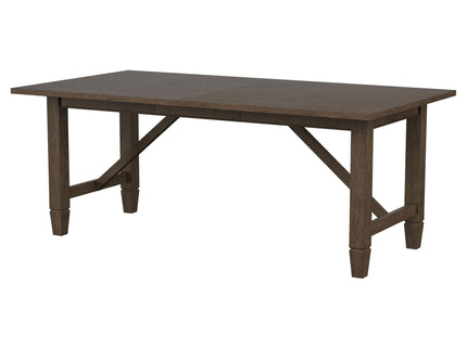 Jamie - Rectangular Dining Table With Extension Leaf - Light Brown
