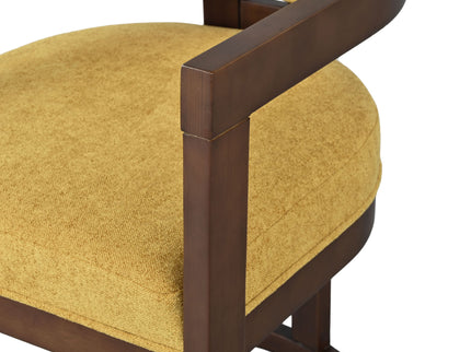 Stylish Indoor Upholstered Wood Dining Chair (Set of 2)