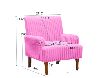Accent Comfortable Upholstered Armchair For Living Room
