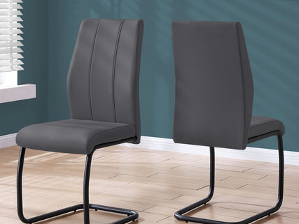 Dining Chair, Side, Upholstered For Dining Room, Contemporary & Modern (Set of 2)