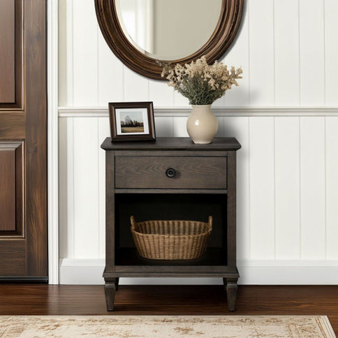 Victoria - Nightstand With Open Storage
