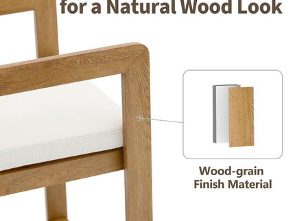 Bar Stool For Gardens And Patio (Set of 2) - Wood