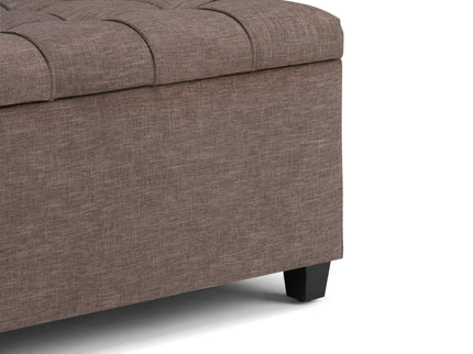 Sienna - Upholstered Storage Ottoman Bench