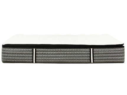 14" Premium Pocket Coil Hybrid Mattress With Gel Memory Foam, Super Plush - Gray / White - King