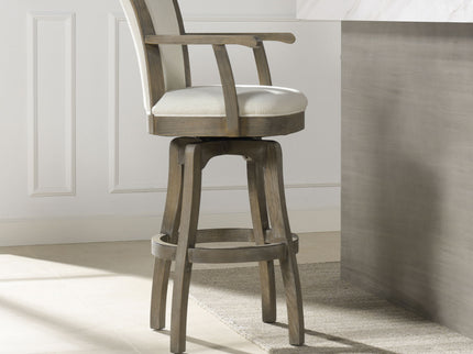 Williams - Swivel Bar Stool With Armrests