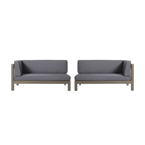 Brava - X Back Corner Bench