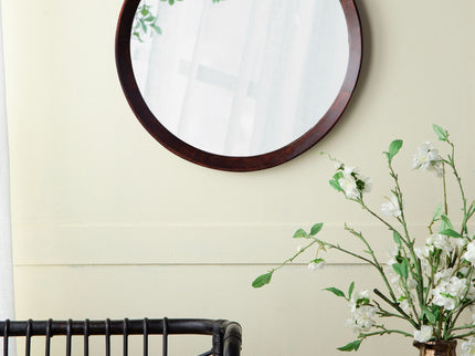 Transitional Decor Style Wall Mirror Decor With Frame For Bathroom