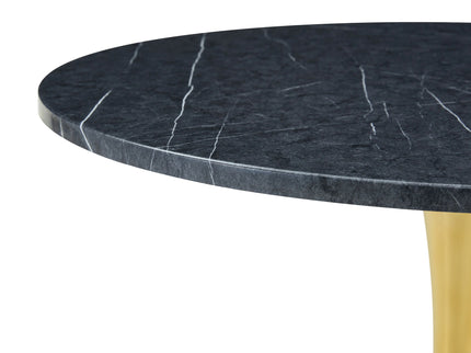 Round Dining Table & Thickened Top For Kitchen