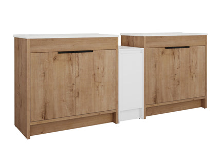 Freestanding Bathroom Vanity & Sink, Storage Cabinets, Soft Closing Doors