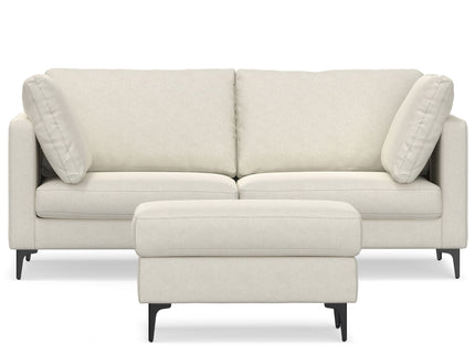 Ava - Mid Century Sofa With Ottoman Set
