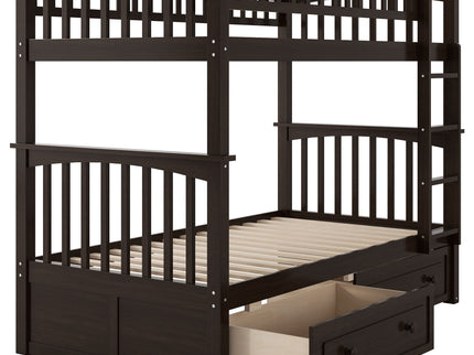 Bunk Bed With Drawers, Convertible Design