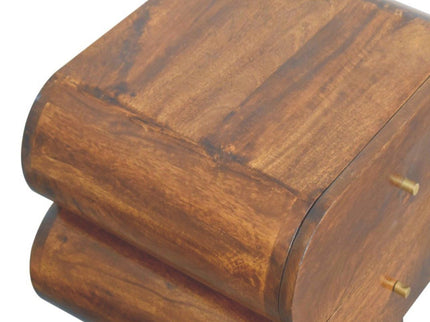 Bubble Nightstand - Brown