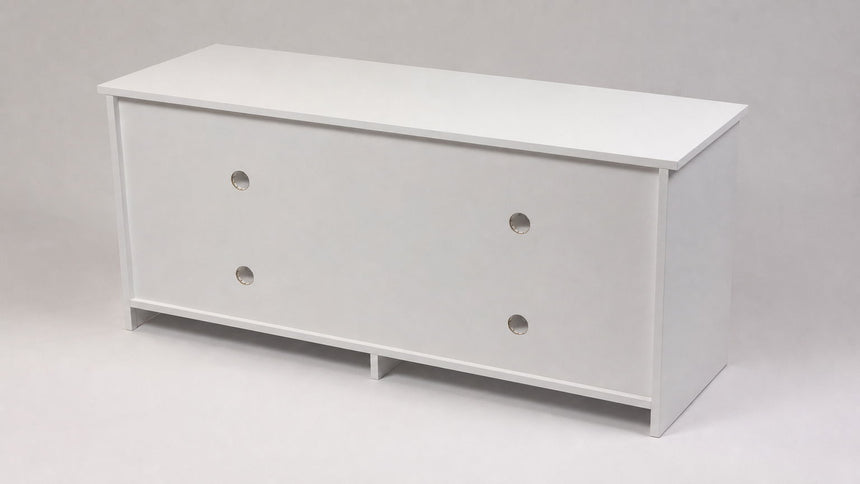 TV Stand For TVs Up To 50" With Open Shelves And Cable Management