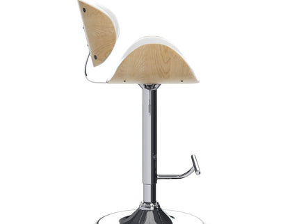 Marana - Handcrafted Bentwood Adjustable Swivel Bar Stool