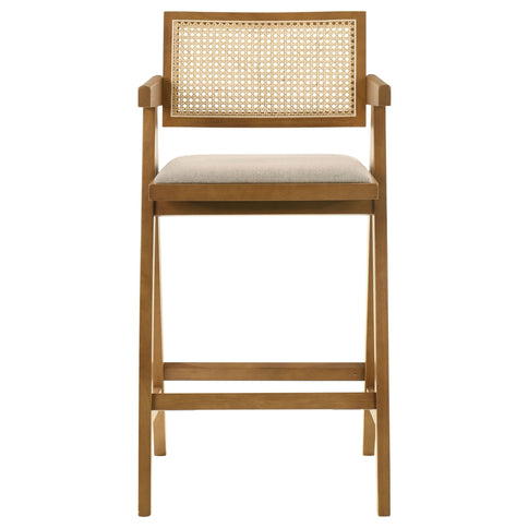 Remy - Bar Chair (Set of 2) With Upholstery - Walnut