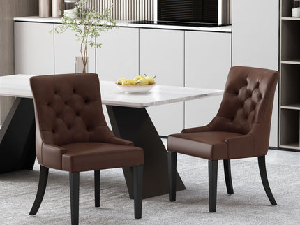 Cheney - Contemporary Dining Chair Tufted Upholstery (Set of 2)