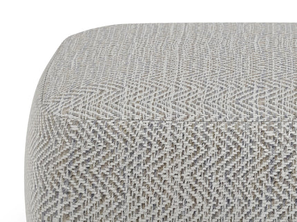 Nate - Handcrafted Square Pouf
