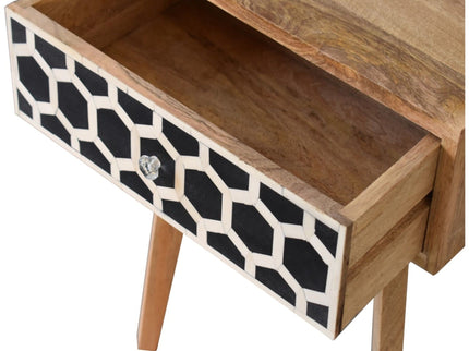 Inlay Bone Inlay Drawer Nightstand
