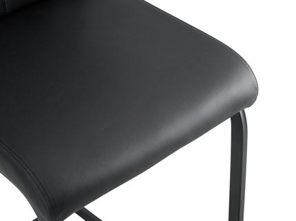 PU Chair Barstool Dining Counter Height Chair (Set of 2)