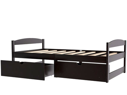 Platform Bed With 2 Drawers