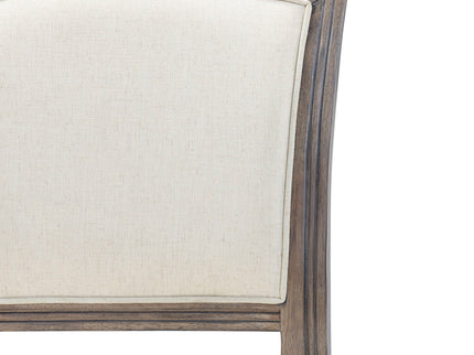 Stool With Upholstered Seat And Back