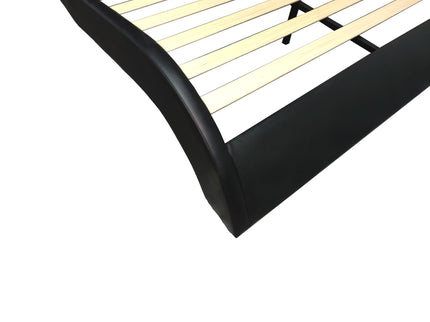 Platform Bed Frame With LED Lighting, tooth Music, Vibration Massage